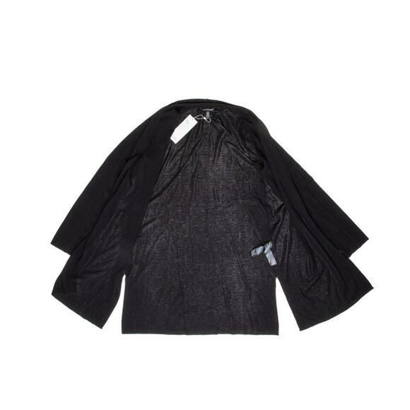 Eileen Fisher System Merino Wool Open-Front Cardigan Black Size XS - Picture 2 of 4